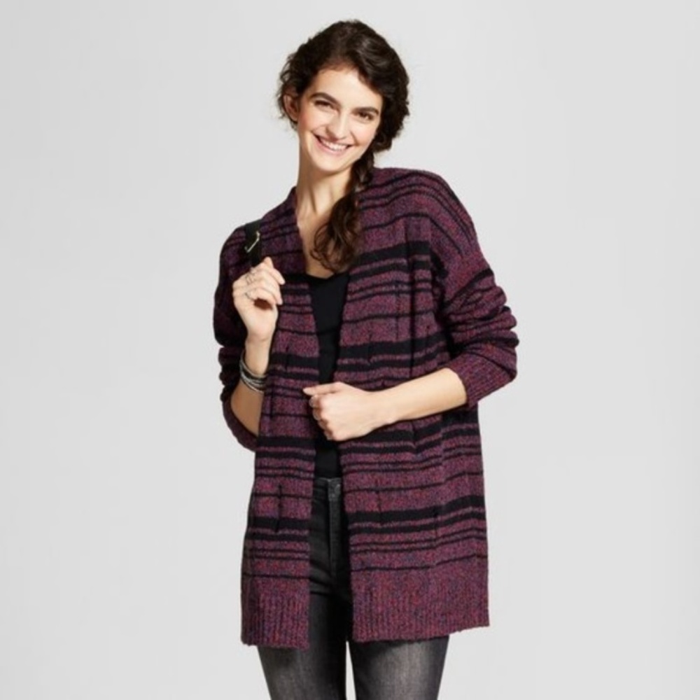 NEW Destructed Oversized Cardigan Sweater sz S - Picture 8 of 8
